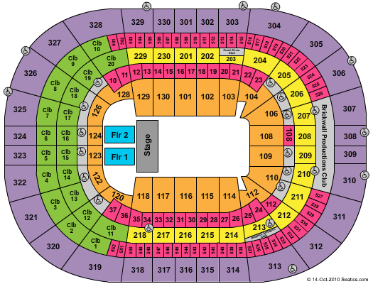 Amalie Arena Theatre Seating Chart